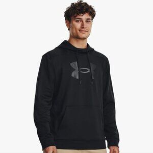 Under Armour Men's Fleece Big Logo Hoodie Black